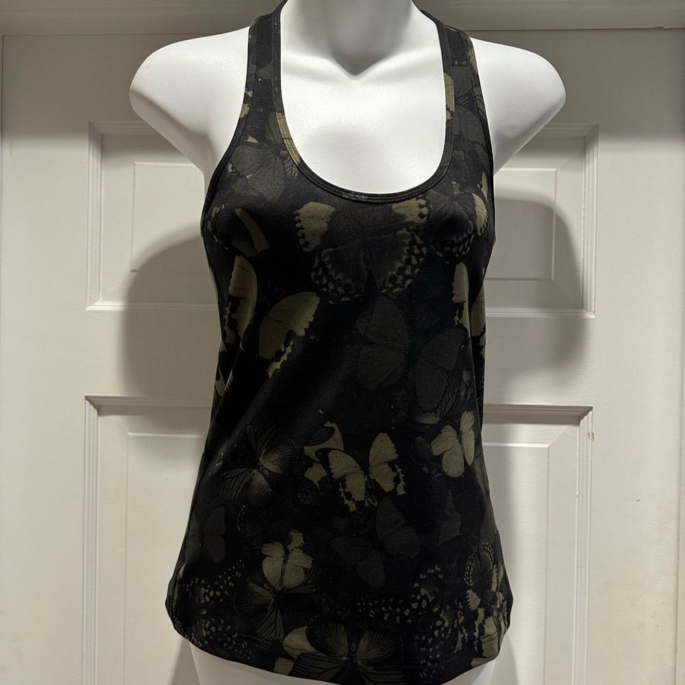 Lululemon butterfly camouflage tank size Small